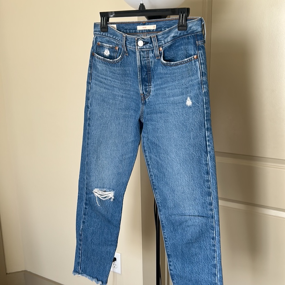 Levi's Wedgie Ankle Jeans